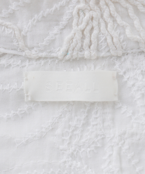 SEEALL（シーオール）の「【SEEALL/シーオール】 GENERAL PURPOSE SHIRTS（シャツ/ブラウス・レディース・ホワイト・44）」の7枚目の写真