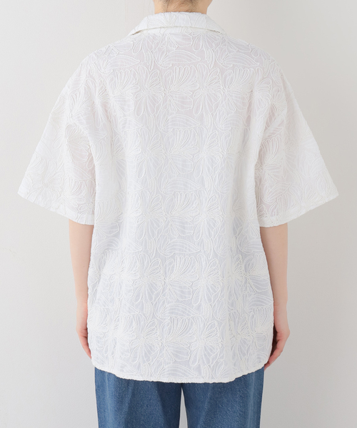SEEALL（シーオール）の「【SEEALL/シーオール】 GENERAL PURPOSE SHIRTS（シャツ/ブラウス・レディース・ホワイト・44）」の2枚目の写真