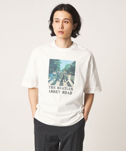 A DAY IN THE LIFE UNITED ARROWS(アデイインザライフユナイテッドアローズ)の「ビートルズ カバーアートプリント カットソー <A DAY IN THE LIFE>(Tシャツ/カットソー・メンズ・その他3/その他1/その他2・M/L)」の2枚目の写真