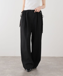 La TOTALITE（ラトータリテ）の「le / ル サイドドロストリングワイドパンツ（スラックス）」