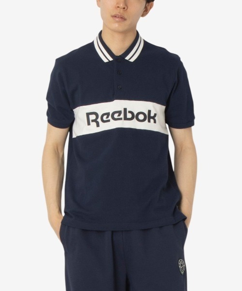 Reebok(リーボック)の「ローンクラブ ポロシャツ / LAWN CLUB POLO(ポロシャツ・メンズ・ネイビー/グレー・MEDIUM/SMALL/X-LARGE/LARGE)」の2枚目の写真