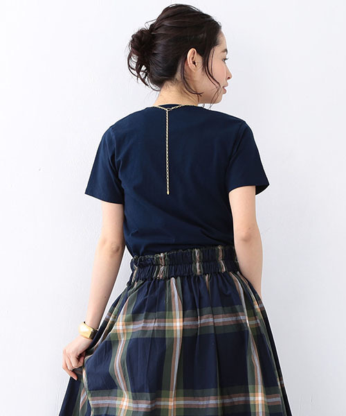 BEAMS BOY（ビームスボーイ）の「HANES / POCKET V-NECK TEE 16SS（Tシャツ/カットソー・レディース・ホワイト/ブラック/ピンク/ネイビー・ONE SIZE）」の19枚目の写真