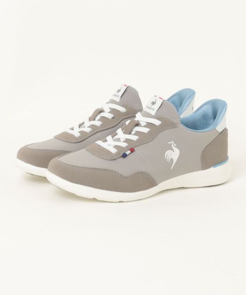 le coq sportif(ルコックスポルティフ)の「le coq sportif ルコックスポルティフ 【ハンズフリー】LCS SEGUR 3 WIDE SI 超軽量 レディーススニーカー(LCSセギュール3ワイドSI)(スニーカー・レディース・グレー/ネイビー・22.5cm/23.0cm/23.5cm/24.0cm/24.5cm/25.0cm)」の1枚目の写真
