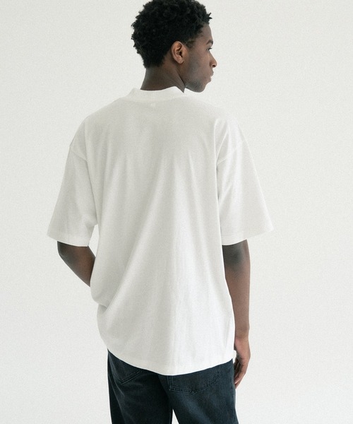 BIOTOP（ビオトープ）の「【Hanes for BIOTOP】US COTTON MOCK NECK T-SHIRTS 2P（Tシャツ/カットソー・メンズ・ホワイト系その他・L/M/S/XL）」の10枚目の写真