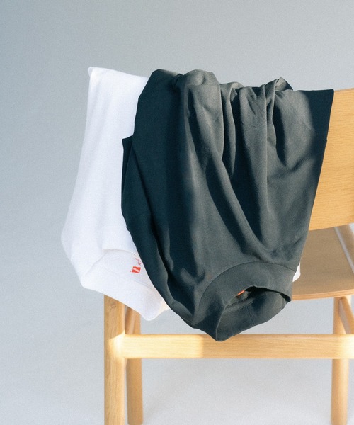 BIOTOP（ビオトープ）の「【Hanes for BIOTOP】US COTTON MOCK NECK T-SHIRTS 2P（Tシャツ/カットソー・メンズ・ホワイト系その他・L/M/S/XL）」の15枚目の写真