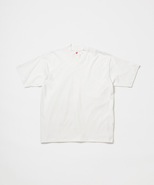 BIOTOP（ビオトープ）の「【Hanes for BIOTOP】US COTTON MOCK NECK T-SHIRTS 2P（Tシャツ/カットソー・メンズ・ホワイト系その他・L/M/S/XL）」の4枚目の写真