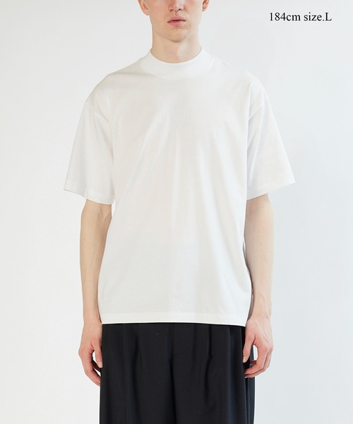 BIOTOP（ビオトープ）の「【Hanes for BIOTOP】US COTTON MOCK NECK T-SHIRTS 2P（Tシャツ/カットソー・メンズ・ホワイト系その他・L/M/S/XL）」の16枚目の写真