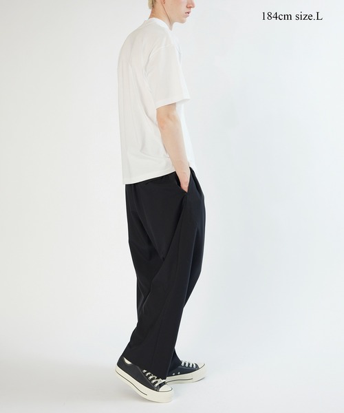 BIOTOP（ビオトープ）の「【Hanes for BIOTOP】US COTTON MOCK NECK T-SHIRTS 2P（Tシャツ/カットソー・メンズ・ホワイト系その他・L/M/S/XL）」の21枚目の写真