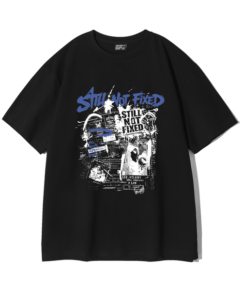 ELIMENO(エリメノ)の「ELフィックスド半袖Tシャツ4カラー(Tシャツ/カットソー・メンズ・ホワイト/ライトグレー/チャコール/ブラック・1/2/3/4/5/6)」の1枚目の写真