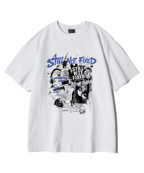 ELIMENO(エリメノ)の「ELフィックスド半袖Tシャツ4カラー(Tシャツ/カットソー・メンズ・ホワイト/ライトグレー/チャコール/ブラック・1/2/3/4/5/6)」の5枚目の写真