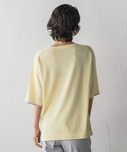 la.f…（ラエフ）の「Tシャツニット（ニット/セーター・レディース・ブラック/グリーン/イエロー/ブラウン/レッド/ブルー/イエロー系その他・9号）」の21枚目の写真