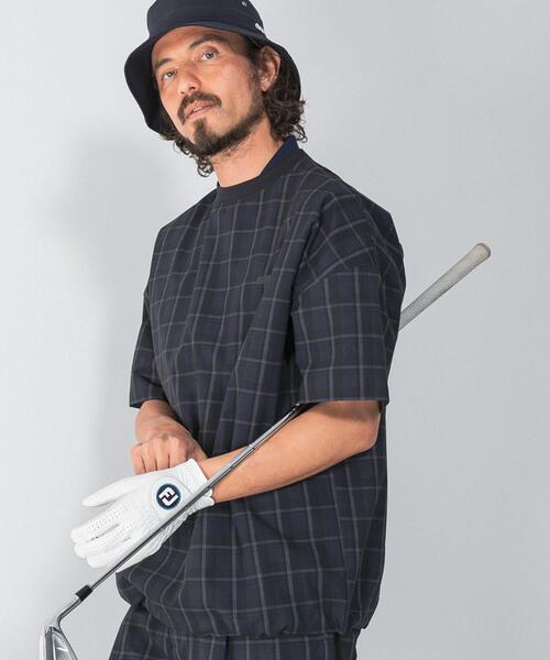 URBAN RESEARCH Sonny Label(アーバンリサーチサニーレーベル)の「OOPS チェック柄Tシャツ(シャツ/ブラウス・メンズ・グリーン系その他/ブルー系その他・MEDIUM/X-LARGE/LARGE)」の2枚目の写真
