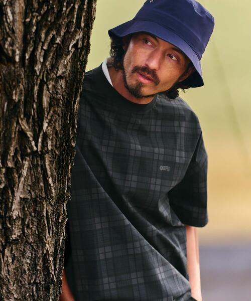 URBAN RESEARCH Sonny Label(アーバンリサーチサニーレーベル)の「OOPS チェック柄Tシャツ(シャツ/ブラウス・メンズ・グリーン系その他/ブルー系その他・MEDIUM/X-LARGE/LARGE)」の3枚目の写真