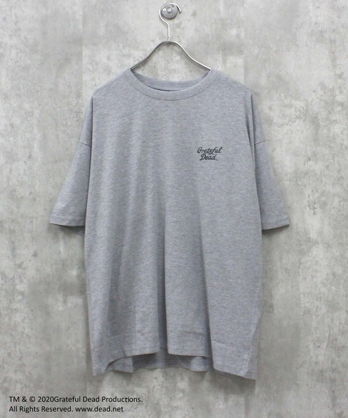 Grateful Dead(グレイトフルデッド)の「GRATEFULDEAD グレイトフルデッド BIG 半袖Tシャツ(Tシャツ/カットソー・メンズ・ブラック/ネイビー/グレー系その他/杢グレー/オフホワイト/ダークグリーン/チャコール/ホワイト系その他・XL/L/M)」の12枚目の写真
