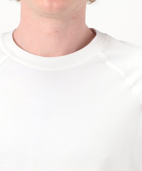C.P. COMPANY（シーピーカンパニー）の「C.P. Company LIGHT FLEECE SS Tシャツ（Tシャツ/カットソー・メンズ・ホワイト/ブラック・M/S/XS）」の7枚目の写真