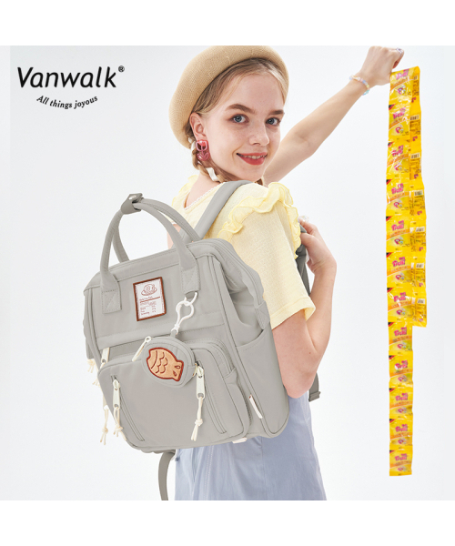 VANWALK（バンウォーク）の「エイミーコア 大型バックパック [グレー]（バックパック/リュック・レディース・その他・FREE）」の2枚目の写真
