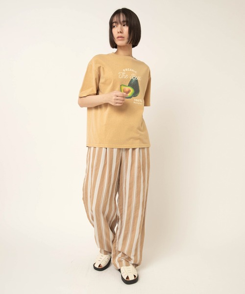 RNA-N(アールエヌエーエヌ)の「M2668 AVOCADO Basic T(Tシャツ/カットソー・レディース・ベージュ/グレイッシュベージュ/スミクロ・FREE)」の15枚目の写真