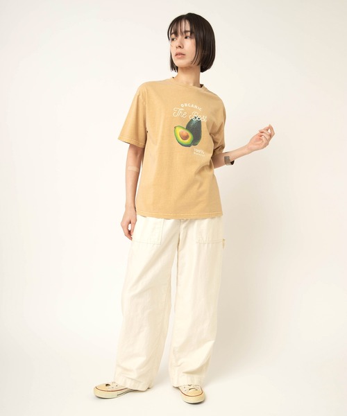 RNA-N(アールエヌエーエヌ)の「M2668 AVOCADO Basic T(Tシャツ/カットソー・レディース・ベージュ/グレイッシュベージュ/スミクロ・FREE)」の14枚目の写真