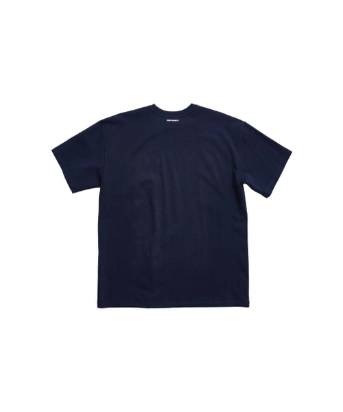 999HUMANITY（999ヒューマニティ）の「EVD イージーロゴハーフTシャツ（ダークネイビー）（Tシャツ/カットソー・レディース・その他・OS/1(S)/2(M)/3(L)/0(XS)/4(XL)）」の2枚目の写真