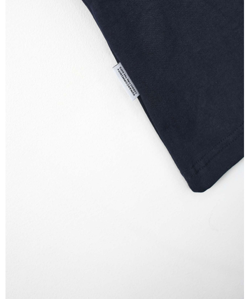 999HUMANITY（999ヒューマニティ）の「EVD イージーロゴハーフTシャツ（ダークネイビー）（Tシャツ/カットソー・レディース・その他・OS/1(S)/2(M)/3(L)/0(XS)/4(XL)）」の6枚目の写真