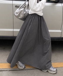 スポーティフレアロングスカート