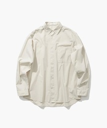 ATON/エイトン】GIZA STRIPE OVERSIZED SHORT SLEEVE SHIRT/ギザ