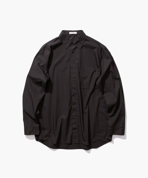 ATON(エイトン)の「【ATON/エイトン】NATURAL DYED COTTON LAWN STANDARD SHIRT/ナチュラルコットンスタンダードシャツ/ブラウス(シャツ/ブラウス・レディース・ピンク/ブラック/ベージュ・2)」の8枚目の写真