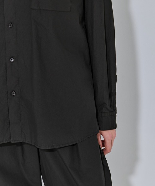 ATON(エイトン)の「【ATON/エイトン】NATURAL DYED COTTON LAWN STANDARD SHIRT/ナチュラルコットンスタンダードシャツ/ブラウス(シャツ/ブラウス・レディース・ピンク/ブラック/ベージュ・2)」の15枚目の写真