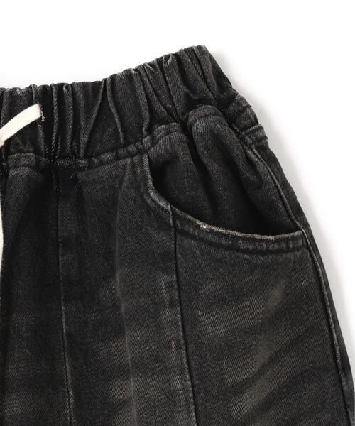 SIS(エスアイエス)の「SIS/エスアイエス/Washed Wide Denim Pants(デニムパンツ・レディース・ブラック/ブルー・F)」の12枚目の写真