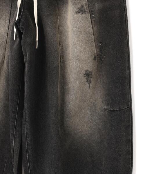 SIS(エスアイエス)の「SIS/エスアイエス/Washed Wide Denim Pants(デニムパンツ・レディース・ブラック/ブルー・F)」の11枚目の写真