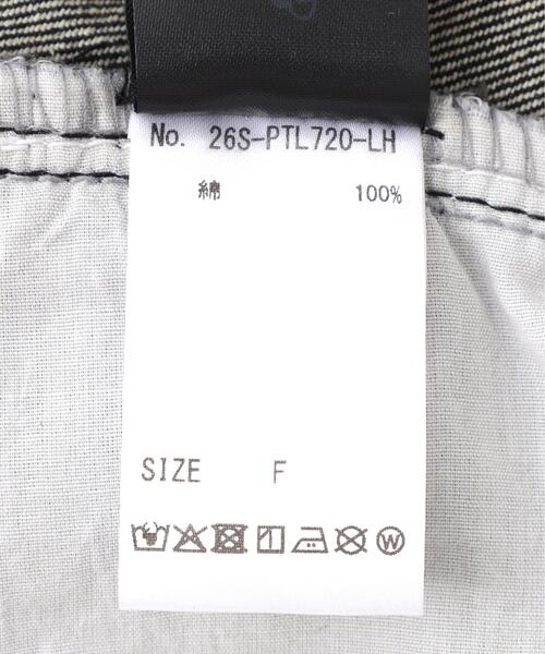 SIS(エスアイエス)の「SIS/エスアイエス/Washed Wide Denim Pants(デニムパンツ・レディース・ブラック/ブルー・F)」の7枚目の写真