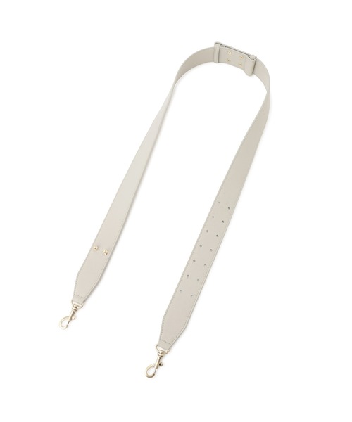 SALON adam et rope'(サロン アダム エ ロペ)の「【WEB限定】スプリットレザーワイドベルトショルダーバッグ(ショルダーバッグ・レディース・グレー系その他/ブラック・FREE)」の21枚目の写真