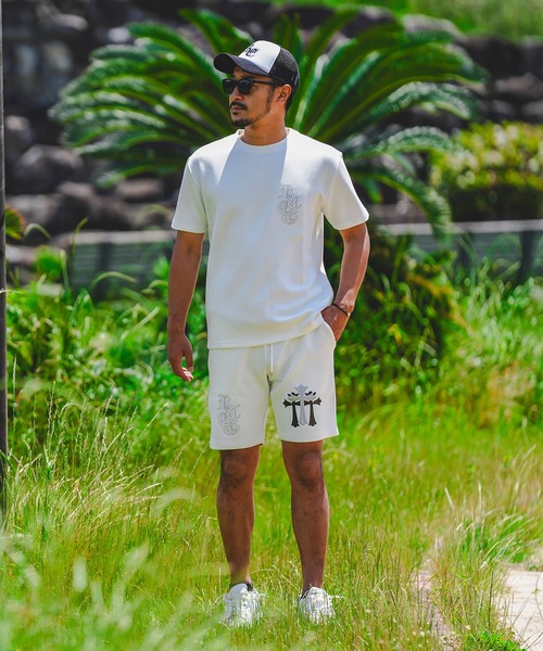 adamsJUGGLER(アダムスジャグラー)の「RTEG T.C.O.Eスウェットショートパンツ(その他パンツ・メンズ・ホワイト/ブラック・XXL/XL/L/M/S)」の7枚目の写真