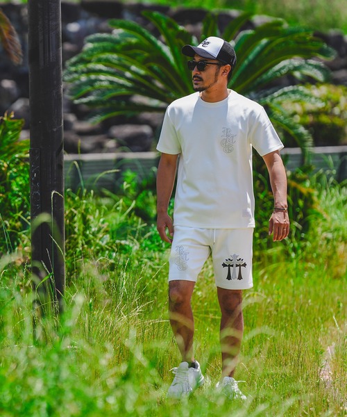 adamsJUGGLER(アダムスジャグラー)の「RTEG T.C.O.Eスウェットショートパンツ(その他パンツ・メンズ・ホワイト/ブラック・XXL/XL/L/M/S)」の9枚目の写真