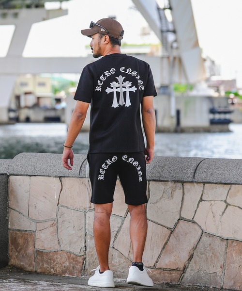 adamsJUGGLER(アダムスジャグラー)の「RTEG T.C.O.Eスウェットショートパンツ(その他パンツ・メンズ・ホワイト/ブラック・XXL/XL/L/M/S)」の21枚目の写真