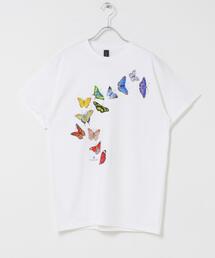 URBAN RESEARCH DOORS | LIBERTY GRAPHICS BUTTERFLYT-SHIRTS(Tシャツ/カットソー)