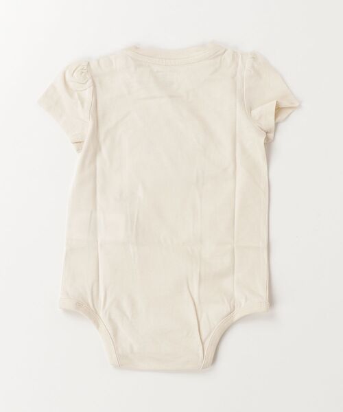 POLO RALPH LAUREN CHILDRENSWEAR(ポロ ラルフ ローレン チルドレンズウェア)の「パッチワーク Polo ベア コットン ボディスーツ(ロンパース・キッズ・ブラウン系3・12M/6M/9M)」の2枚目の写真