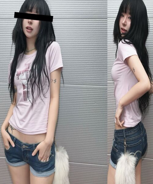 FANCY CLUB(ファンシークラブ)の「クロスキラT (ピンク) F26QB054(Tシャツ/カットソー・レディース・その他・ONE)」の9枚目の写真