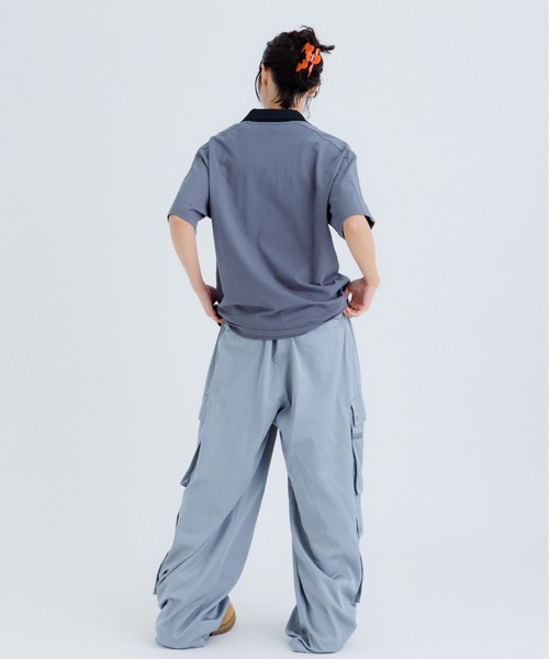 FLUKE HOLIC(フロックホリック)の「Logo game shirts(Tシャツ/カットソー・レディース・ブラウン/ブラック/ネイビー・SMALL/MEDIUM/LARGE)」の5枚目の写真