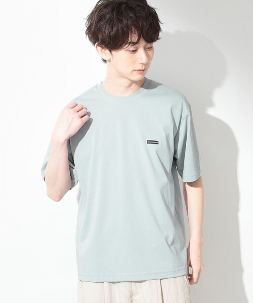 THE SHOP TK (ザ ショップ ティーケー )の「ワンポイント刺繍 半袖Tシャツ 洗濯機OK(Tシャツ/カットソー・メンズ・ライトグリーン/オフホワイト/ブラック/ホワイト系5・02/03/04)」の5枚目の写真