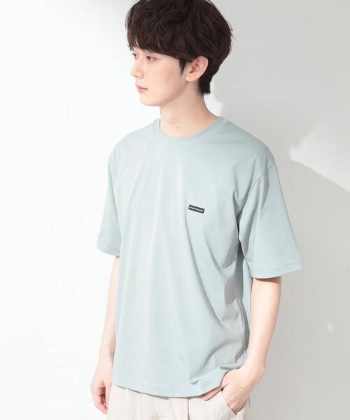THE SHOP TK (ザ ショップ ティーケー )の「ワンポイント刺繍 半袖Tシャツ 洗濯機OK(Tシャツ/カットソー・メンズ・ライトグリーン/オフホワイト/ブラック/ホワイト系5・02/03/04)」の6枚目の写真