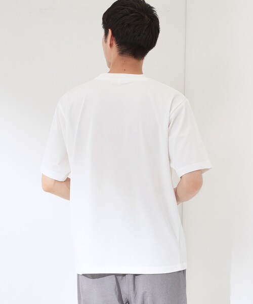 THE SHOP TK (ザ ショップ ティーケー )の「ワンポイント刺繍 半袖Tシャツ 洗濯機OK(Tシャツ/カットソー・メンズ・ライトグリーン/オフホワイト/ブラック/ホワイト系5・02/03/04)」の14枚目の写真