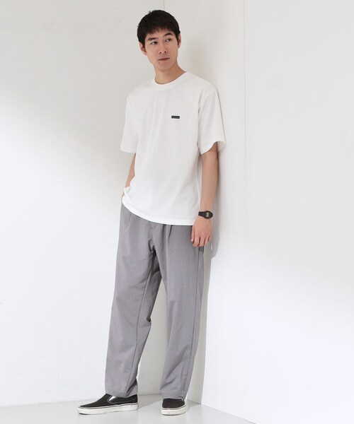THE SHOP TK (ザ ショップ ティーケー )の「ワンポイント刺繍 半袖Tシャツ 洗濯機OK(Tシャツ/カットソー・メンズ・ライトグリーン/オフホワイト/ブラック/ホワイト系5・02/03/04)」の15枚目の写真
