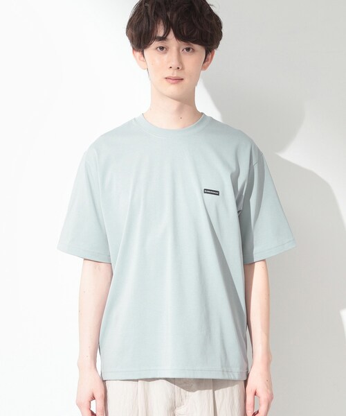 THE SHOP TK (ザ ショップ ティーケー )の「ワンポイント刺繍 半袖Tシャツ 洗濯機OK(Tシャツ/カットソー・メンズ・ライトグリーン/オフホワイト/ブラック/ホワイト系5・02/03/04)」の21枚目の写真