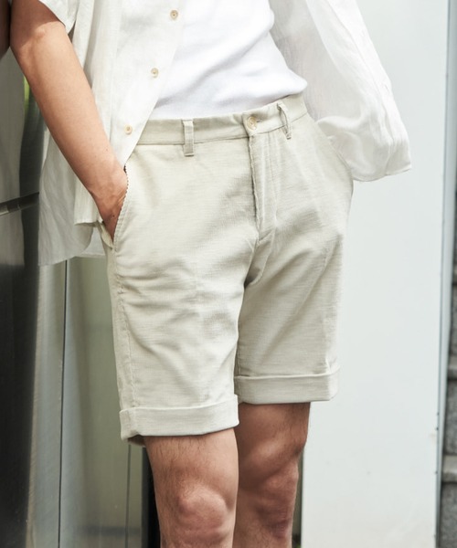 SP(エスピー)の「サマーコーデュロイストレッチ(GRG)(その他パンツ・メンズ・グレイッシュベージュ・SMALL/MEDIUM/LARGE)」の1枚目の写真
