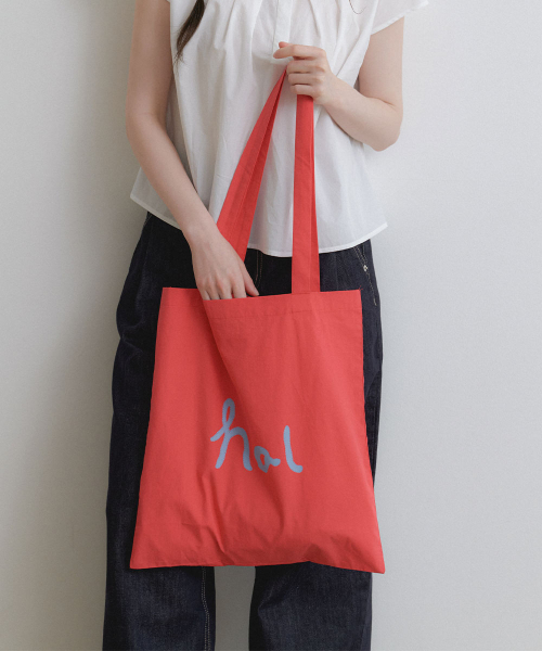 HALDEN(ハルデン)の「stitch logo daily eco bag (BA006_red)(エコバッグ/サブバッグ・レディース・その他・FREE)」の1枚目の写真