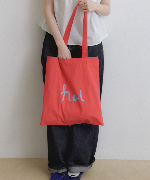 HALDEN(ハルデン)の「stitch logo daily eco bag (BA006_red)(エコバッグ/サブバッグ・レディース・その他・FREE)」の3枚目の写真
