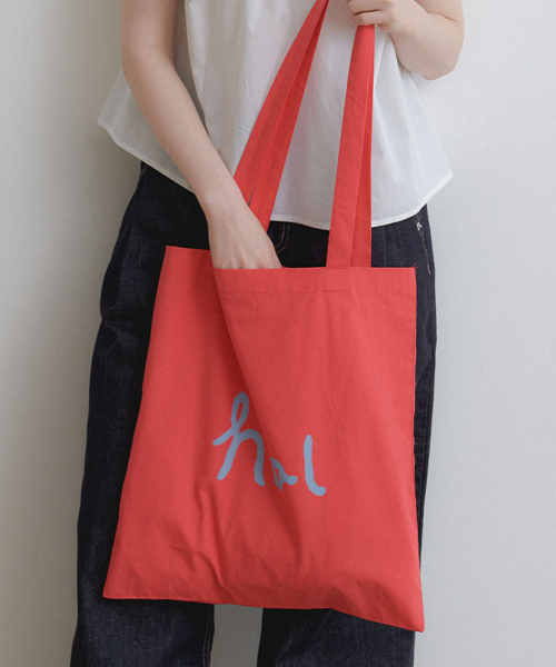 HALDEN(ハルデン)の「stitch logo daily eco bag (BA006_red)(エコバッグ/サブバッグ・レディース・その他・FREE)」の2枚目の写真