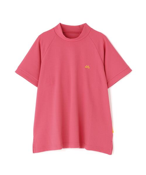 Jack Bunny!!(ジャックバニー)の「【Jack Bunny!!】RAYBLOCKドライワッフル半袖モックネックカットソー(Tシャツ/カットソー・レディース・ピンク/ネイビー・LARGE/MEDIUM/SMALL)」の11枚目の写真