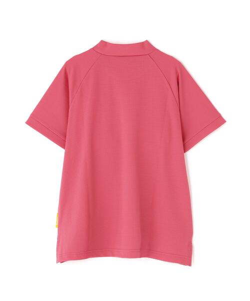 Jack Bunny!!(ジャックバニー)の「【Jack Bunny!!】RAYBLOCKドライワッフル半袖モックネックカットソー(Tシャツ/カットソー・レディース・ピンク/ネイビー・LARGE/MEDIUM/SMALL)」の12枚目の写真